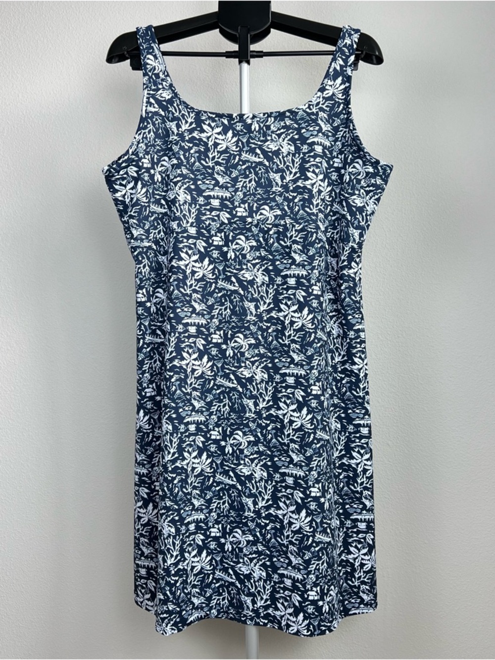 Columbia PFG Freezer III Dress XXL Blue Fishing UPF 30 Omni-Shade Active